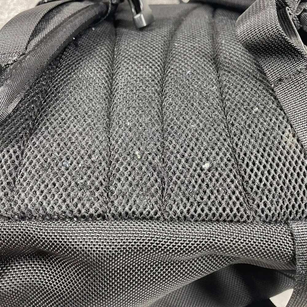 North Face Backpack Recon Black Nylon Padded Straps Outdoor Bag Tactical Hiking